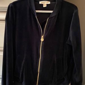 Authentic Michaels Kors Velvet Light Jacket